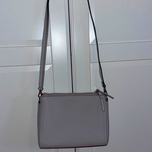Lo and Sons Light Grey Pearl Crossbody